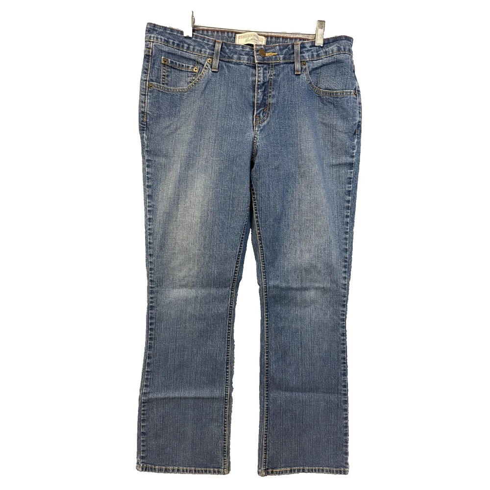 Levi's Signature Women's Jeans Size 10 Low Rise Bootcut Medium Wash Mid Rise